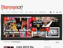Tablet Screenshot of harmonart.com